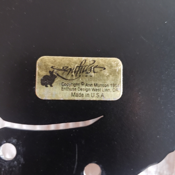 ENTHUSE DESIGN 2 pack black cat wall hooks - Picture 7 of 8